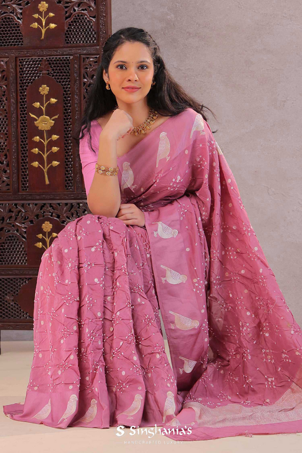 Peacock Blue Silk Woven Banarasi Saree